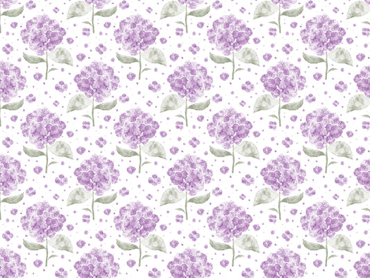 Purple Hydrangea in The Air Wallpaper