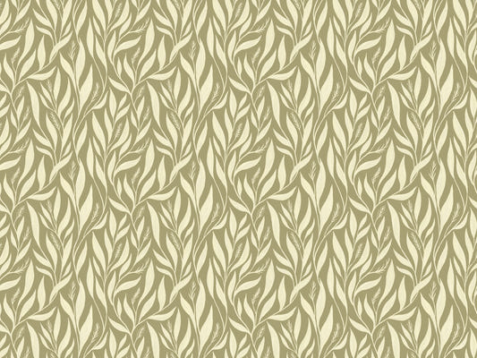 Sage Green FearScapes Wallpaper