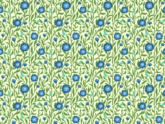 Papier peint bleu clair de printemps
