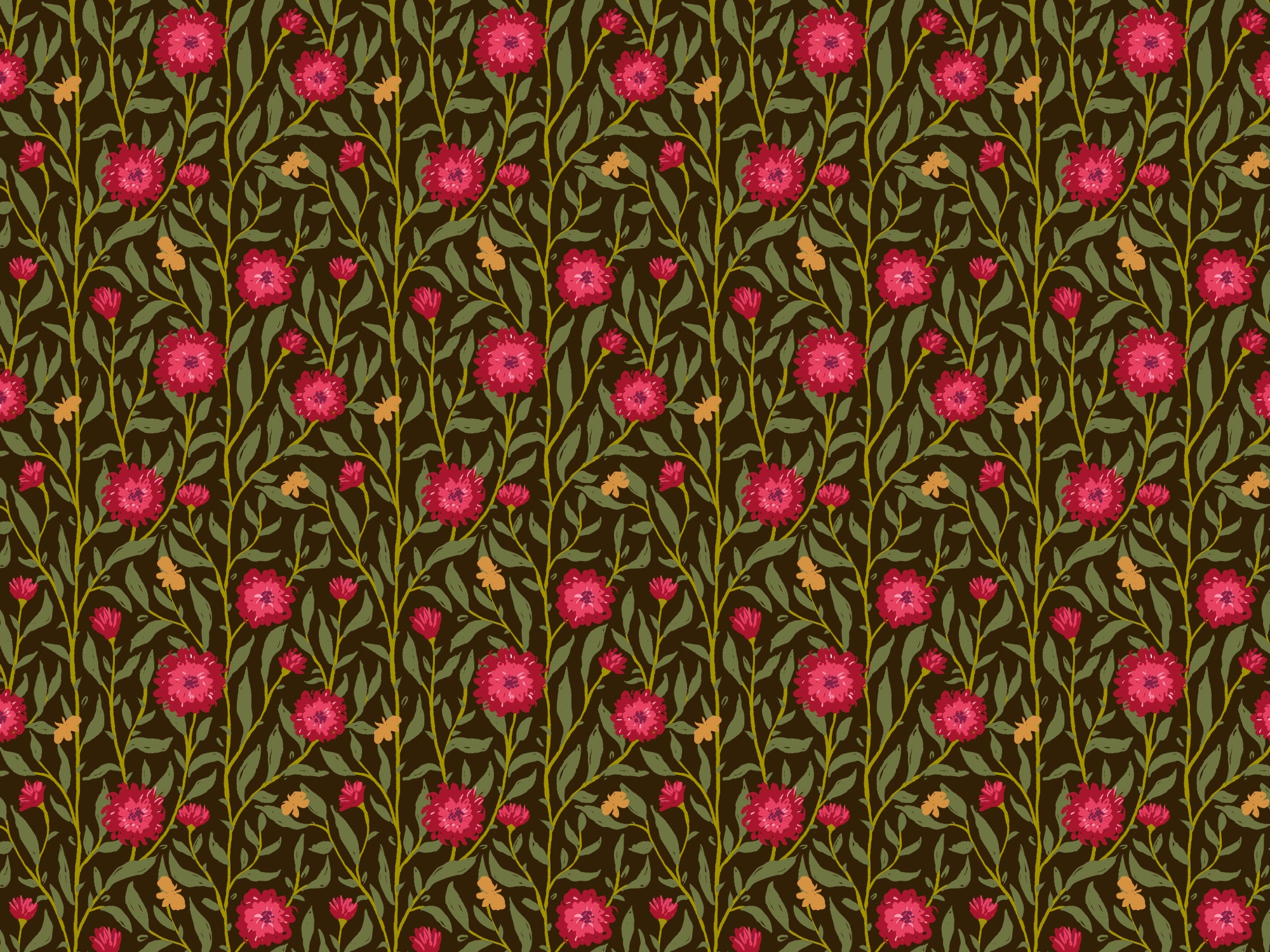 Dark Magenta Spring Gitter Wallpaper