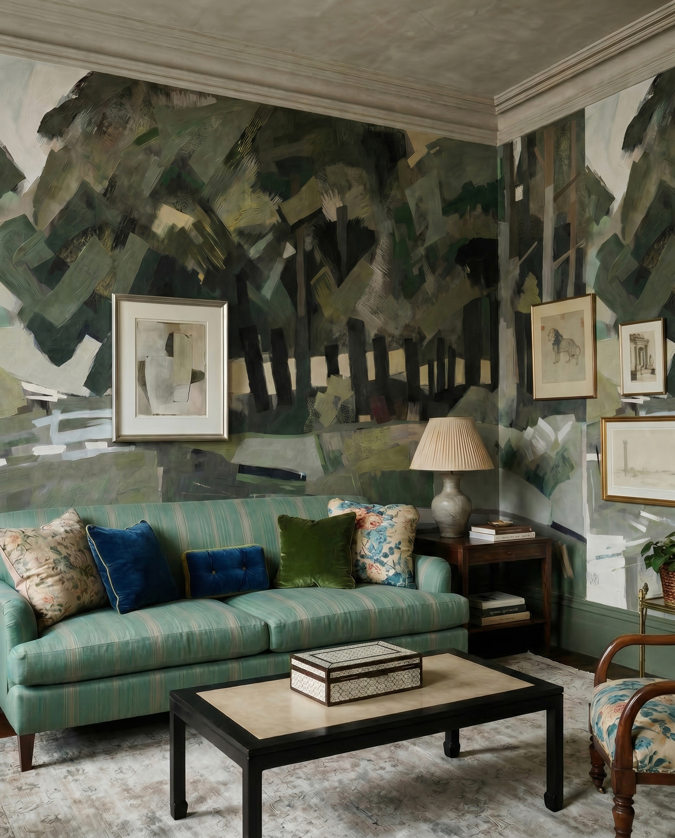 Velvet Forest Wall Mural