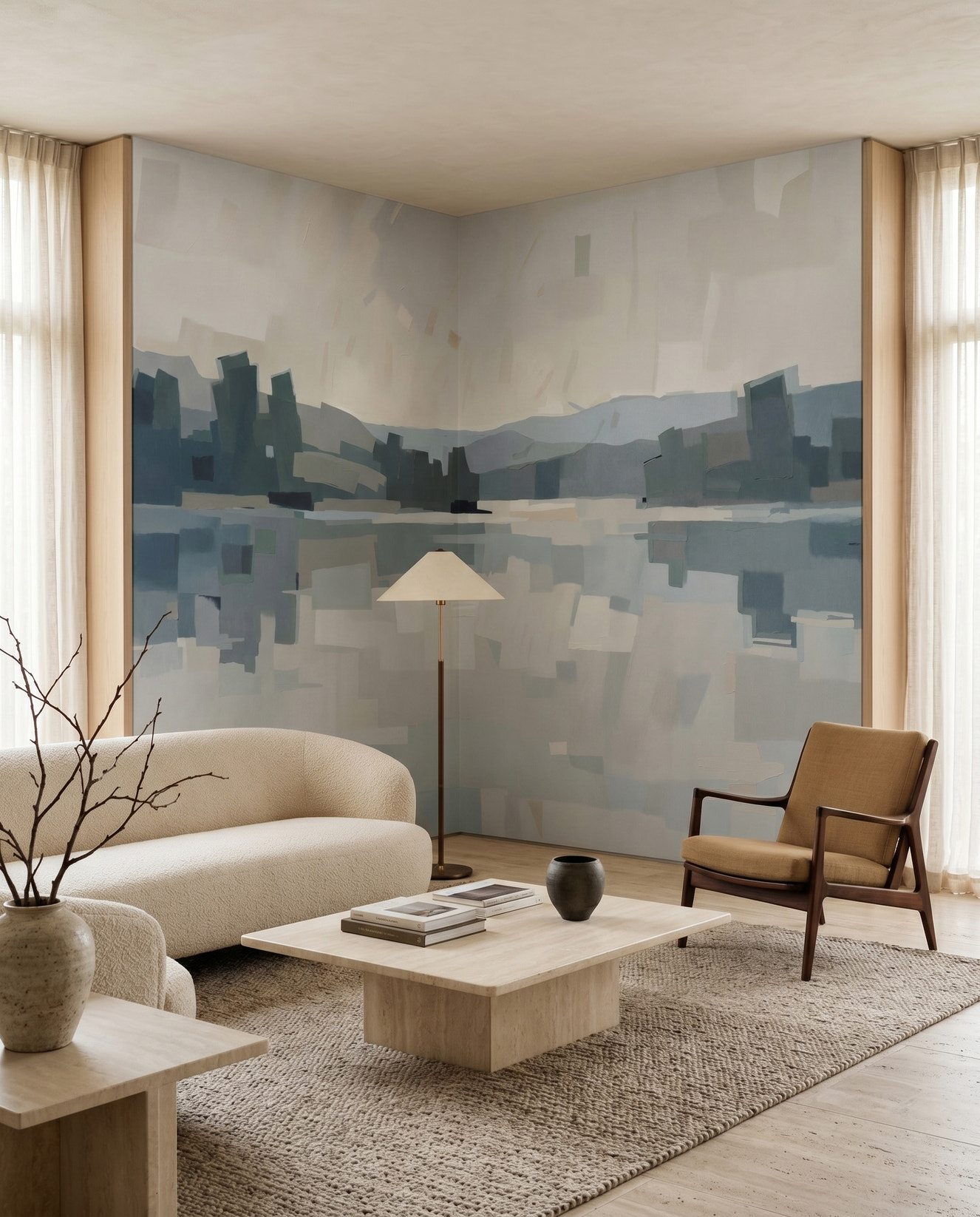 Velvet Glow Wandbild