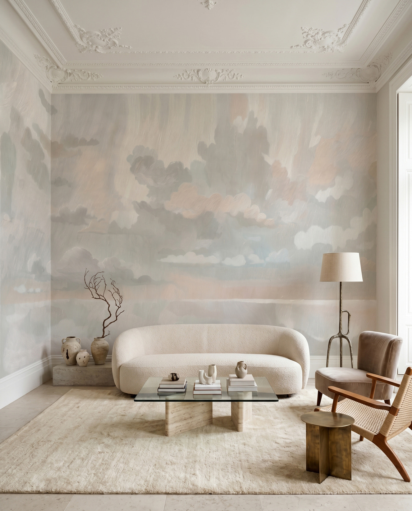Velvet Smoke Wandbild