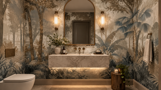 Vintage Forest Wall Mural
