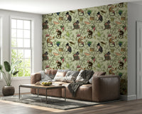 A Primate's Afternoon Tea Wallpaper⁠