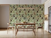 A Primate's Afternoon Tea Wallpaper⁠