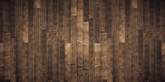 Élégant papier peint en bois brun foncé massif massif