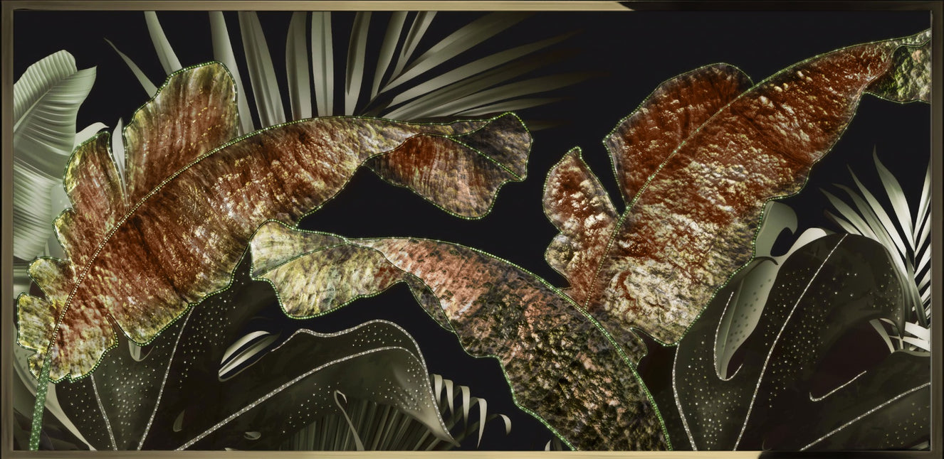 Large Tropical Leaves Wallpaper Murals