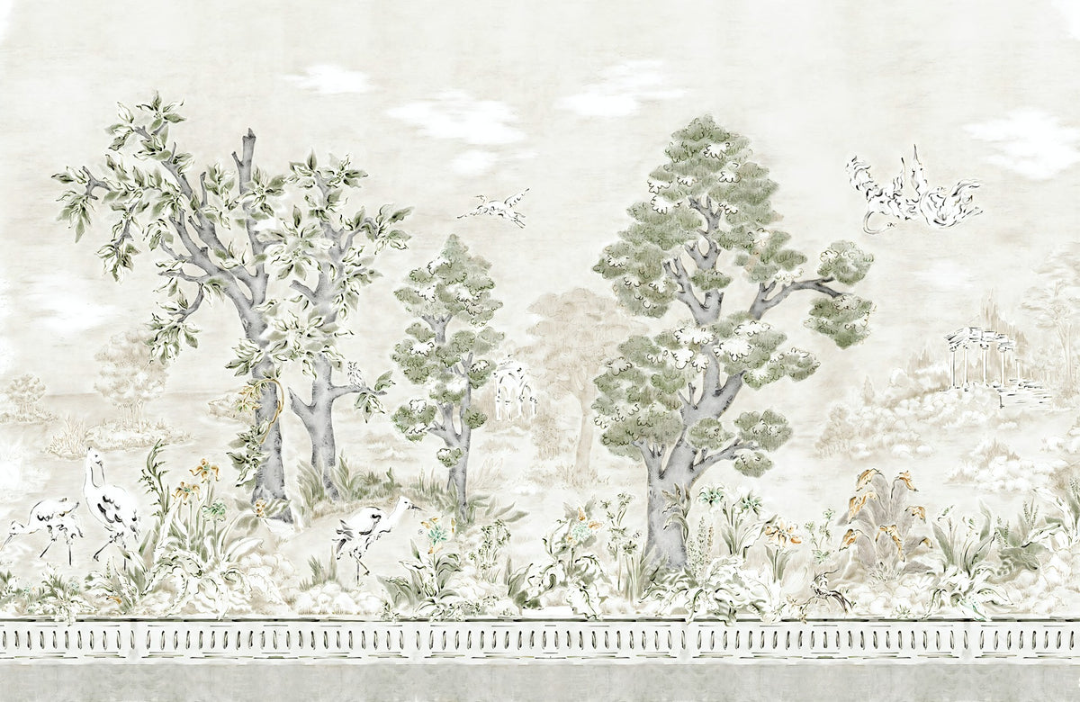 Fond d'écran d'aquarelle peint in your room — zoomed