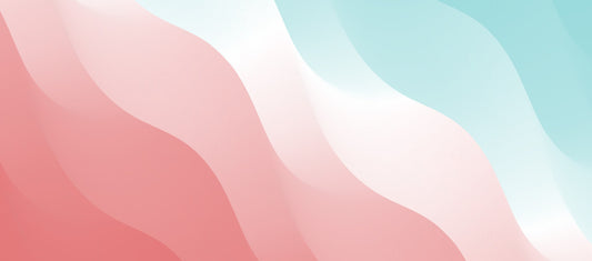 Pink et bleu Colorful Wavy Shades Fond d'écran peintures murales