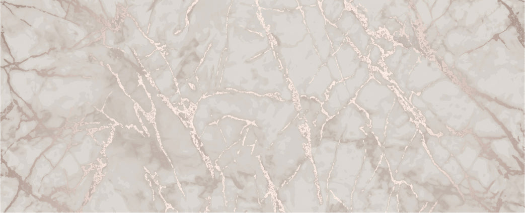 Pink Gold Marble Metallic Wallpaper Mural