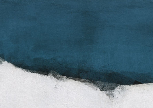 Blue Brushstrokes Wallpaper