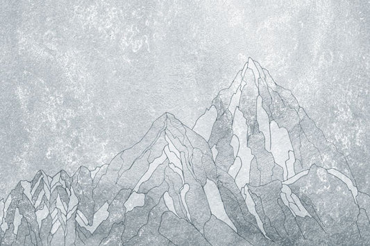 Everest Mountain in the Snow Wallpaper Mural