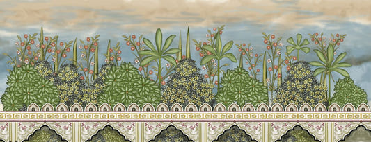 Mughal Garden Wallpaper Mural