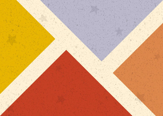 Buntes quadratisches Design Tapeten Wandbilder