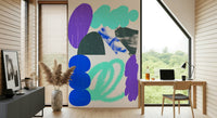 Cloudscape Wall Mural – Elegant wallpaper featuring a panoramic view of clouds in the sky.