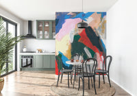 A classic abstract design wallpaper for walls.