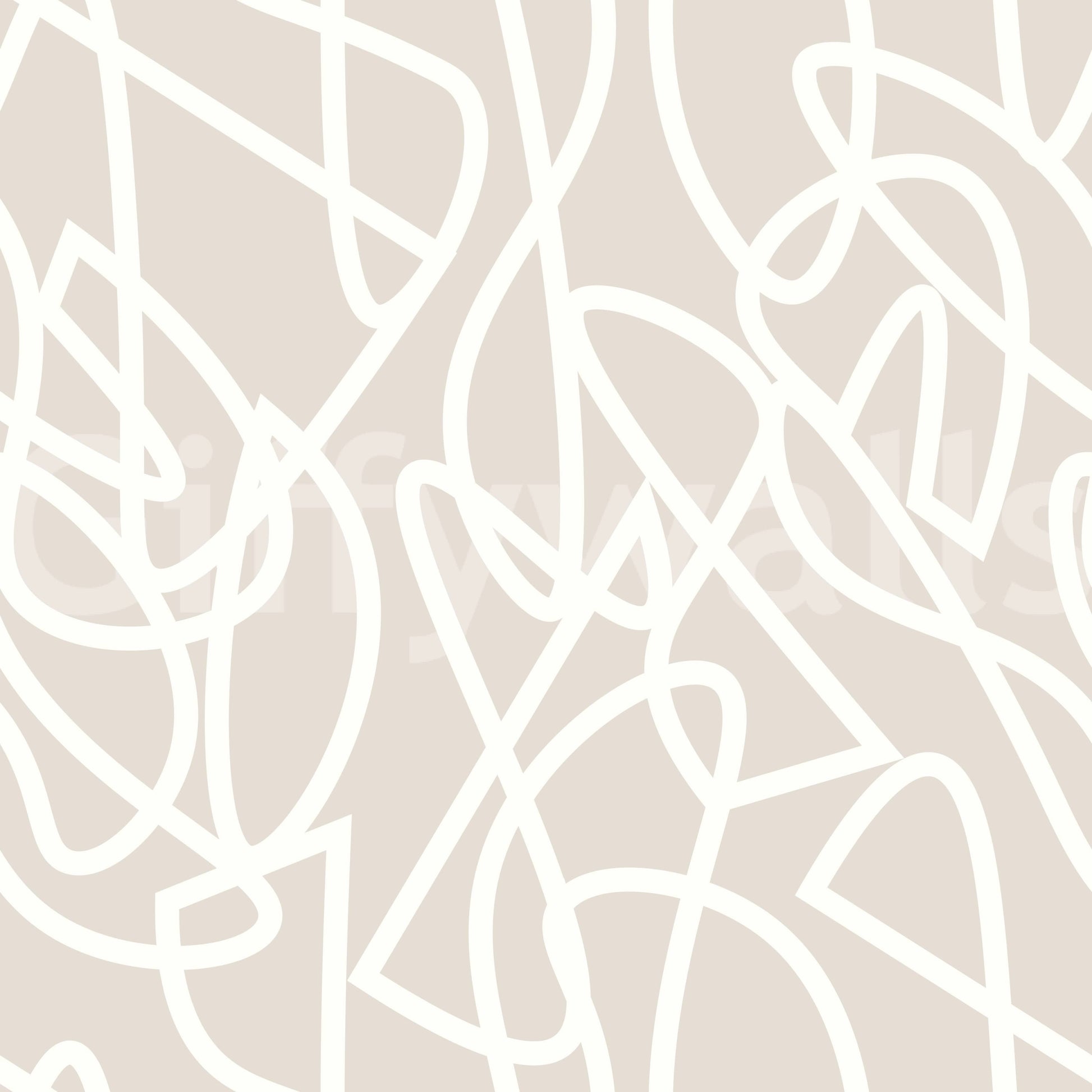 An interior shot with a modern figure pattern

