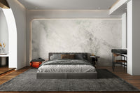 An artistic linked design mural on minimalist wallpaper.

