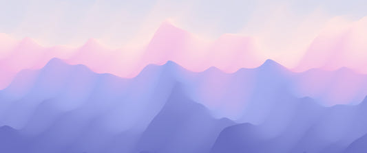 Pink & Purple Ombre Wallpaper Wandbild