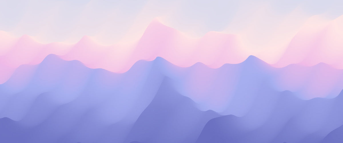 Pink & Purple ombre Wallpaper Mural