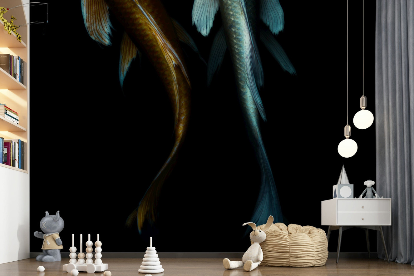 Abyssal Koi Wall Mural -2544367