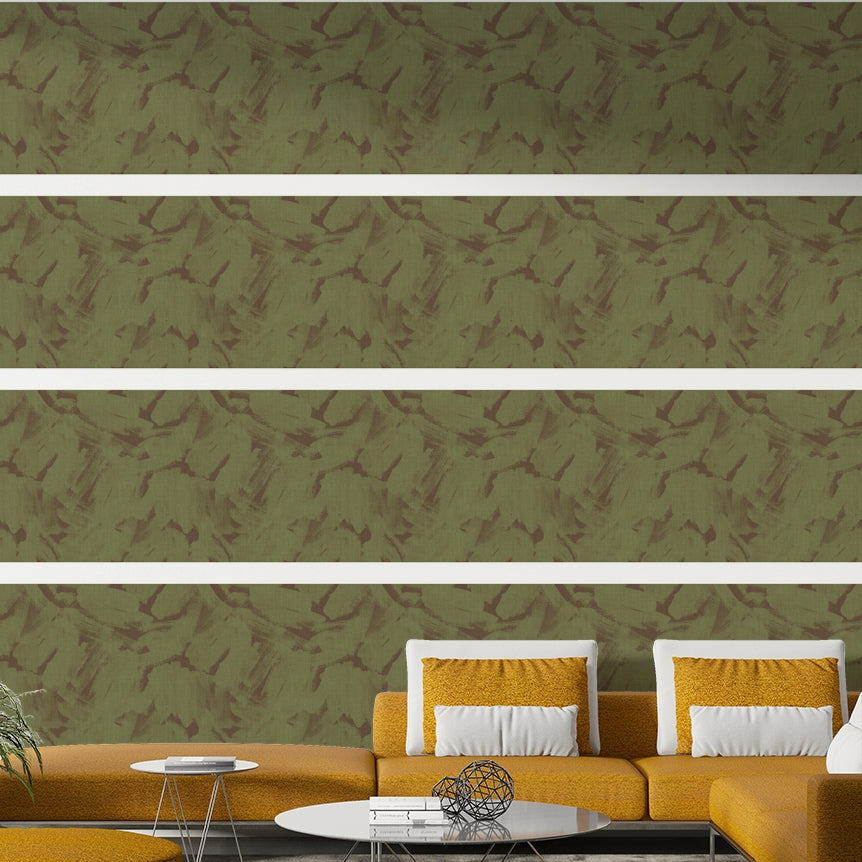 Akryl abstrakt børstestræk tekstureret camo tapet⁠