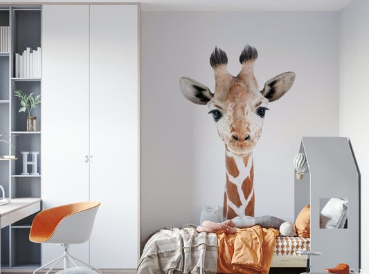 Baby Giraffe Wandmalerei