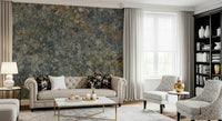 Realistic aged stone wallpaper with organic patterns and subtle tonal variations.