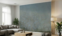 Aged Wall Canvas wall art showcases pensive texture in gray hues.