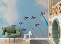 Air Show Spectacle Wall Mural
