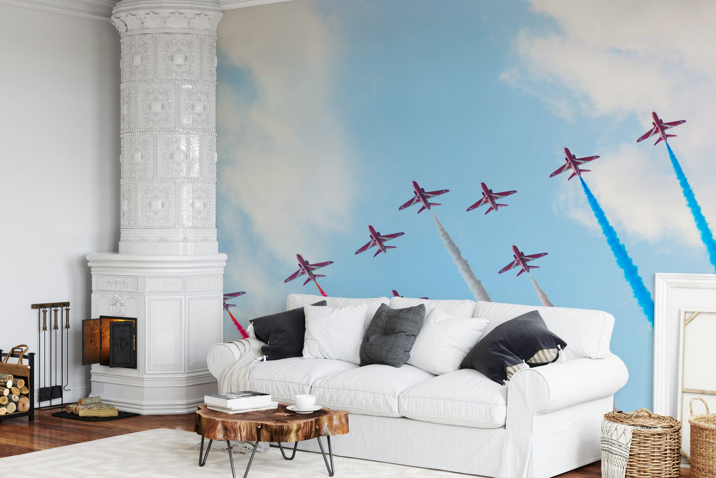 Air Show Spectacle Wall Mural