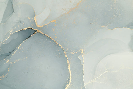 Grey Alcohol Ink Art Wallpaper Mural