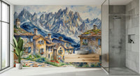 Alpine Village Dream Wall Mural