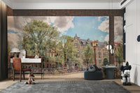 The colors are bright and natural.

