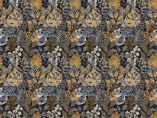 Botanical Nocturne Design Wallpaper
