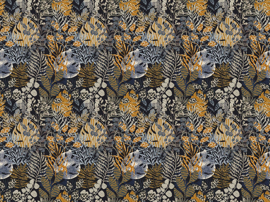 Botanical Nocturne Design Wallpaper
