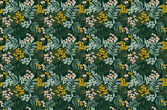 Whimsical Forest Flora Wallpaper