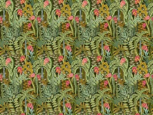 Emerald Jungle Melody Wallpaper