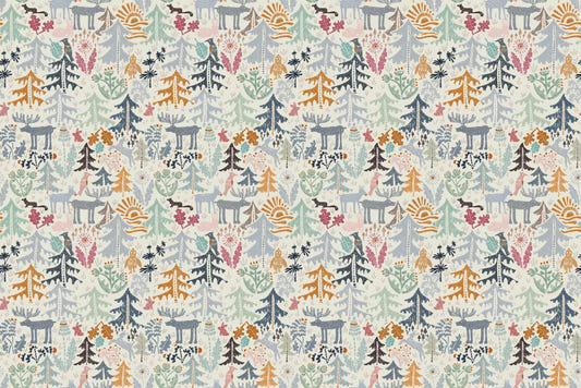 Whimsical Woodland Creatures Wallpaper