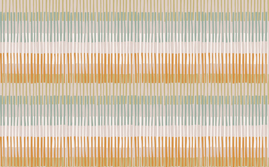 Earthy Striped Geometric Elegance Wallpaper