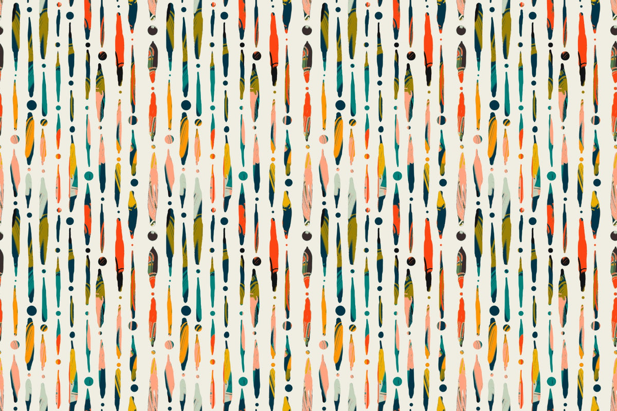 Lebendiger Pinselstroke -Symphonie Hintergrundbild