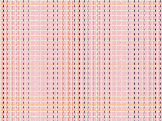 Franska prickade kontroller rosa tapeter