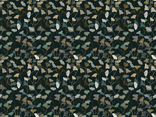 Twilight Ginkgo Symphony Wallpaper