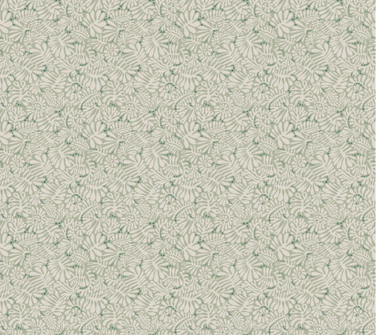 Matisse laisse le papier peint vert sage