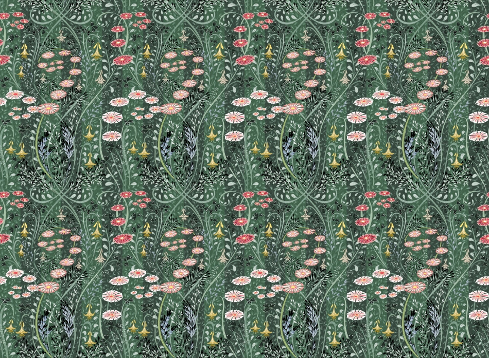 Enchanting Meadow Inspired Wallpaper in your room