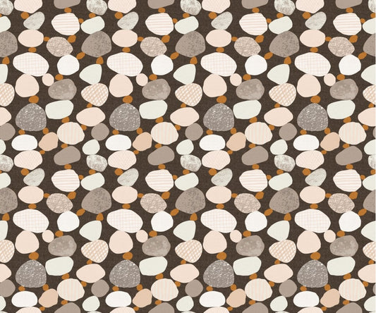 Chic Pebbled Elegance Wallpaper