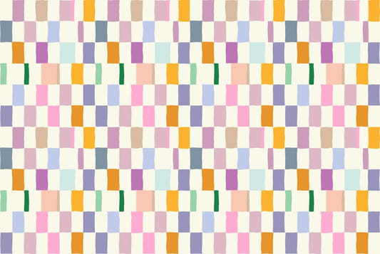 Buntes Mosaik -Tapete