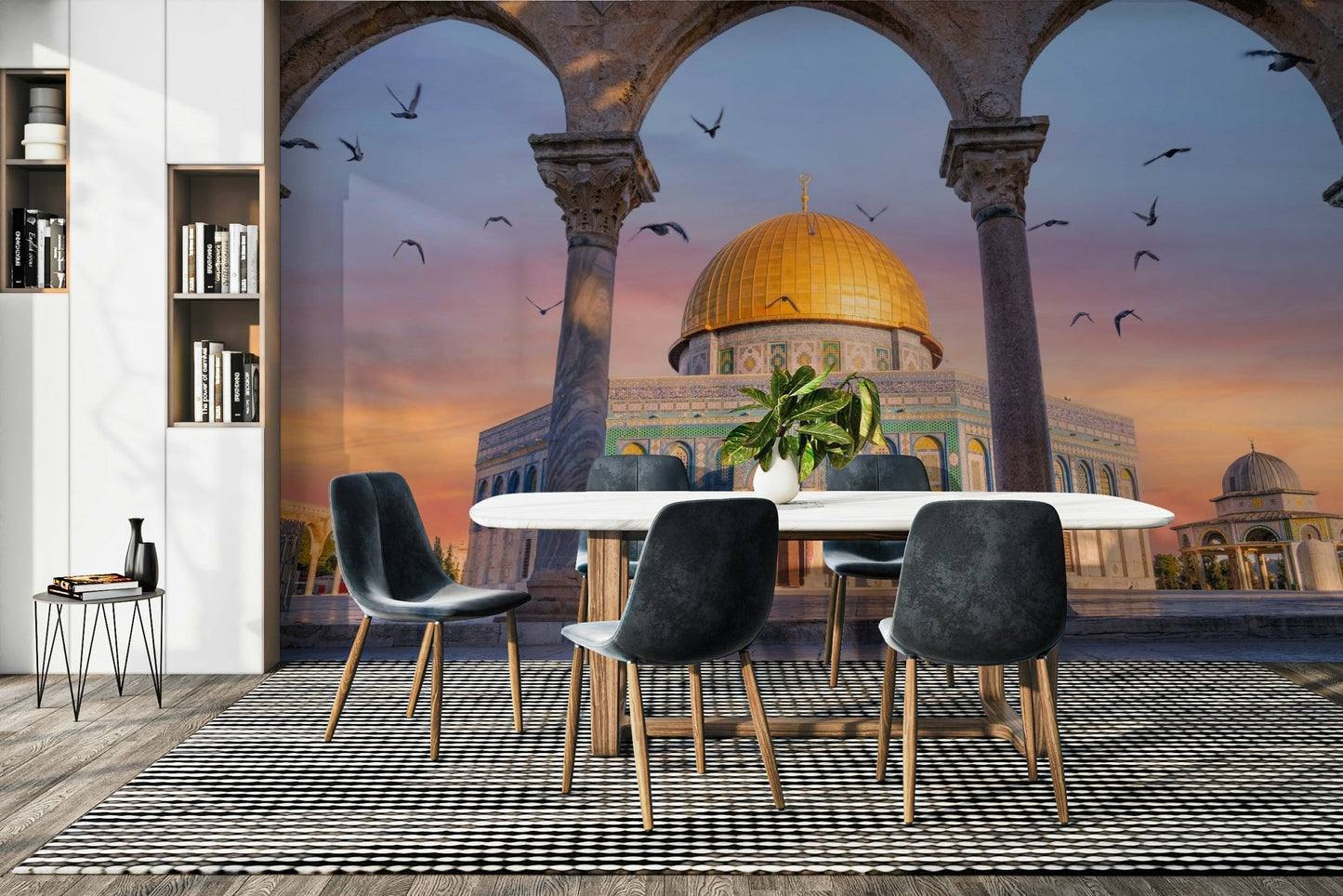 Spiritual wall mural

