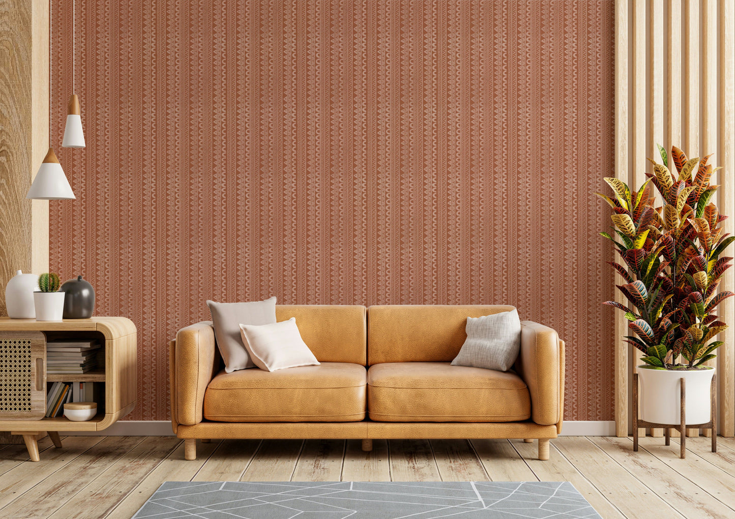 The design has a beautiful, artistic aesthetic.

